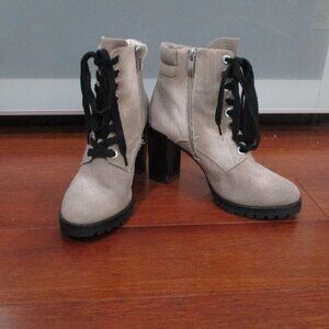 PAIGE Combat Boots Size 8.5 Nicole Lace‎ Up NWOB